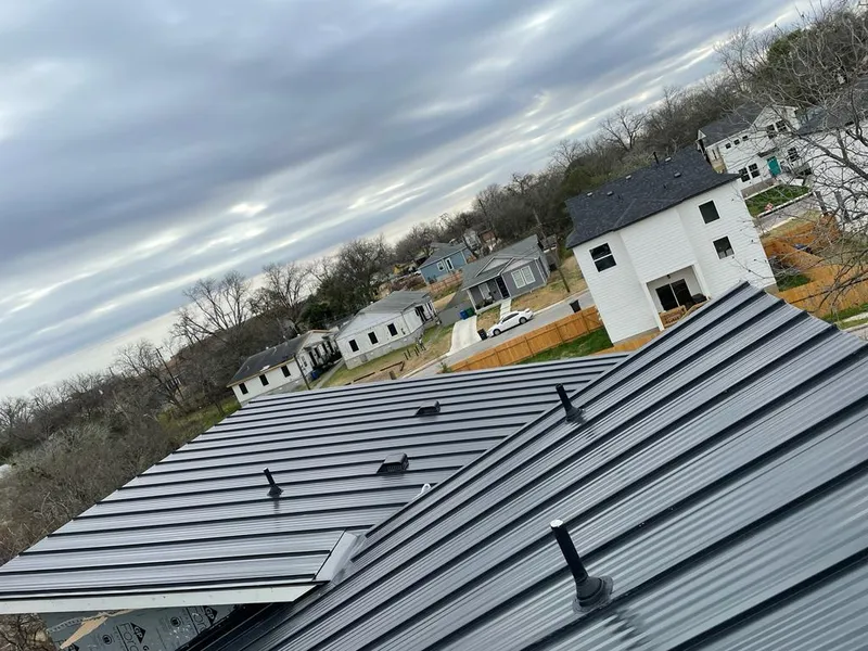 Standing seam metal roof panels with vents for Skylight Repair in Sun Lakes